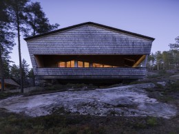 挪威度假小屋, 隐秘在山间的桑拿房