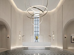 室内&灯光设计 | 西安万科·金域缇香售楼中心