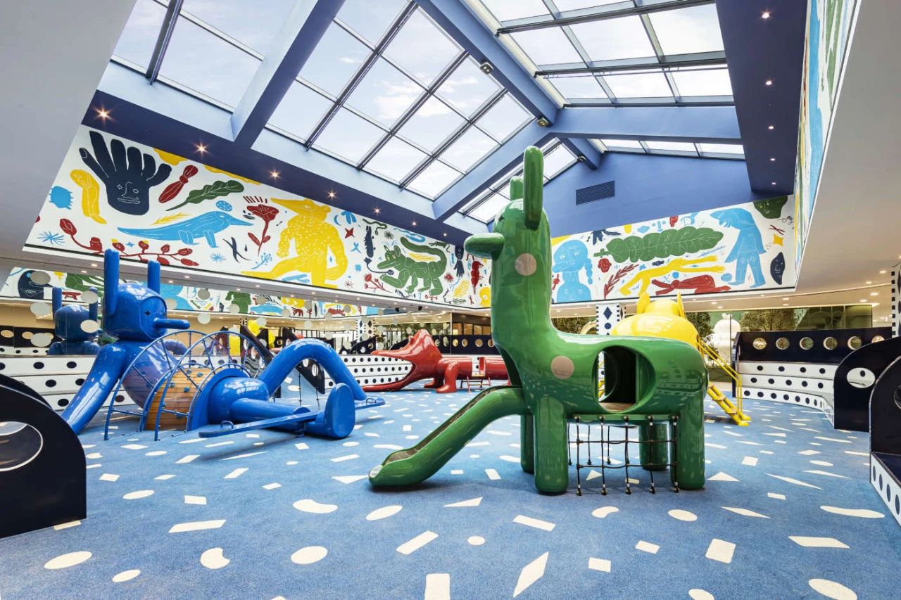 上海灯光设计案例-儿童艺术画廊风游乐场,灯光案例,现代风格