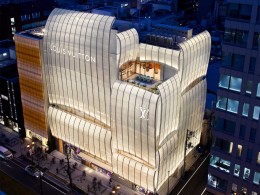 日本大阪·“LV路易威登”御堂筋旗舰店 灯光设计案例