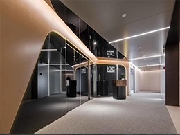 浙江绍兴 | HWCD · KIC柯桥国际中心办公室灯光设计-天际弧线 X 国际风尚