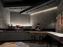 中山灯光设计 | JACKDAW COFFEE墨雀咖啡灯光照明案例